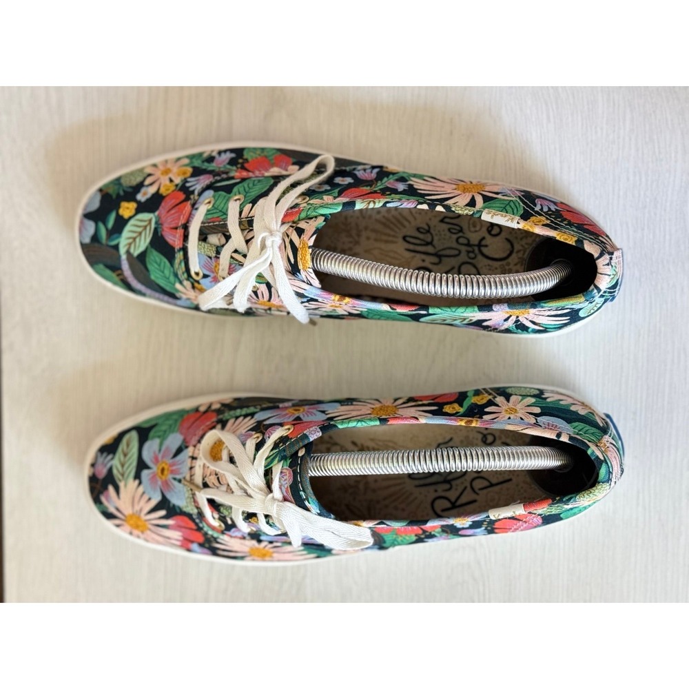 Keds x Rifle Paper Champion Dovecote blue floral summer sneakers - Picture 5 of 10